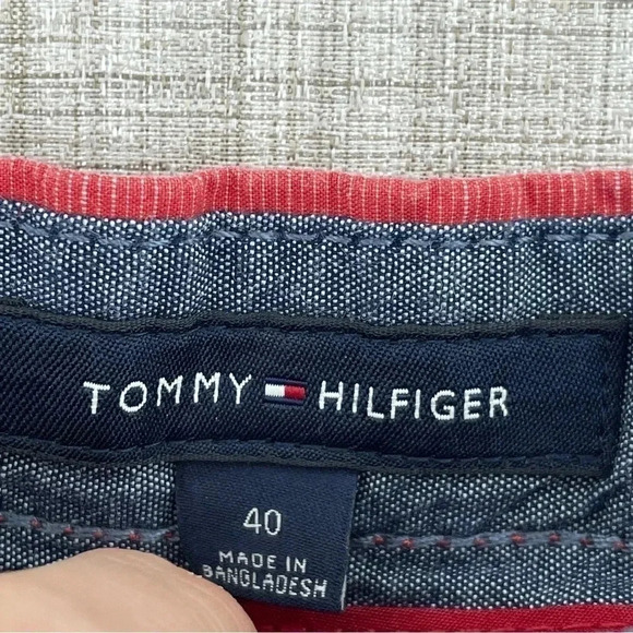 Tommy Hilfiger Mens Size 40 cotton Chino shorts 1810 - Picture 5 of 8